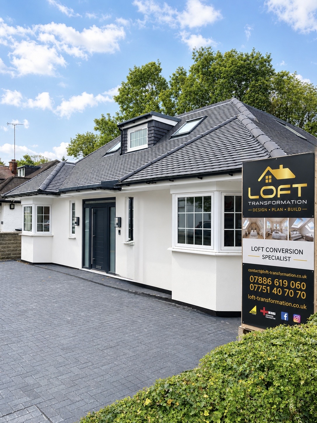 Completed Velux loft conversion