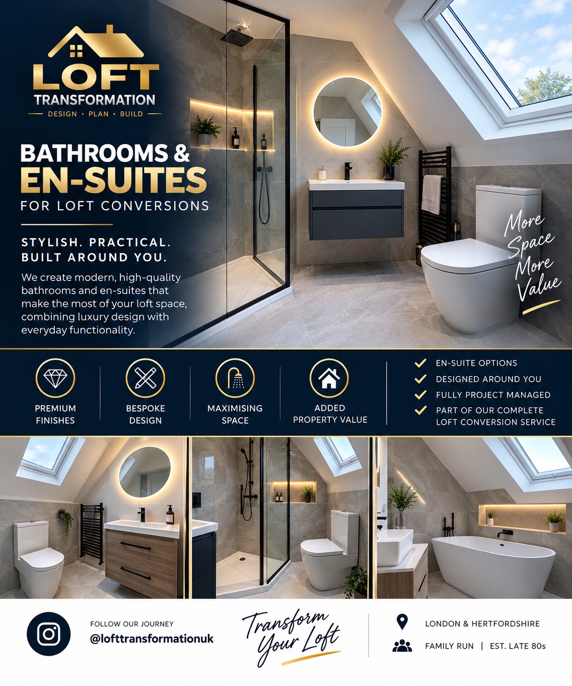 Beautiful bathrooms and en-suites showcase