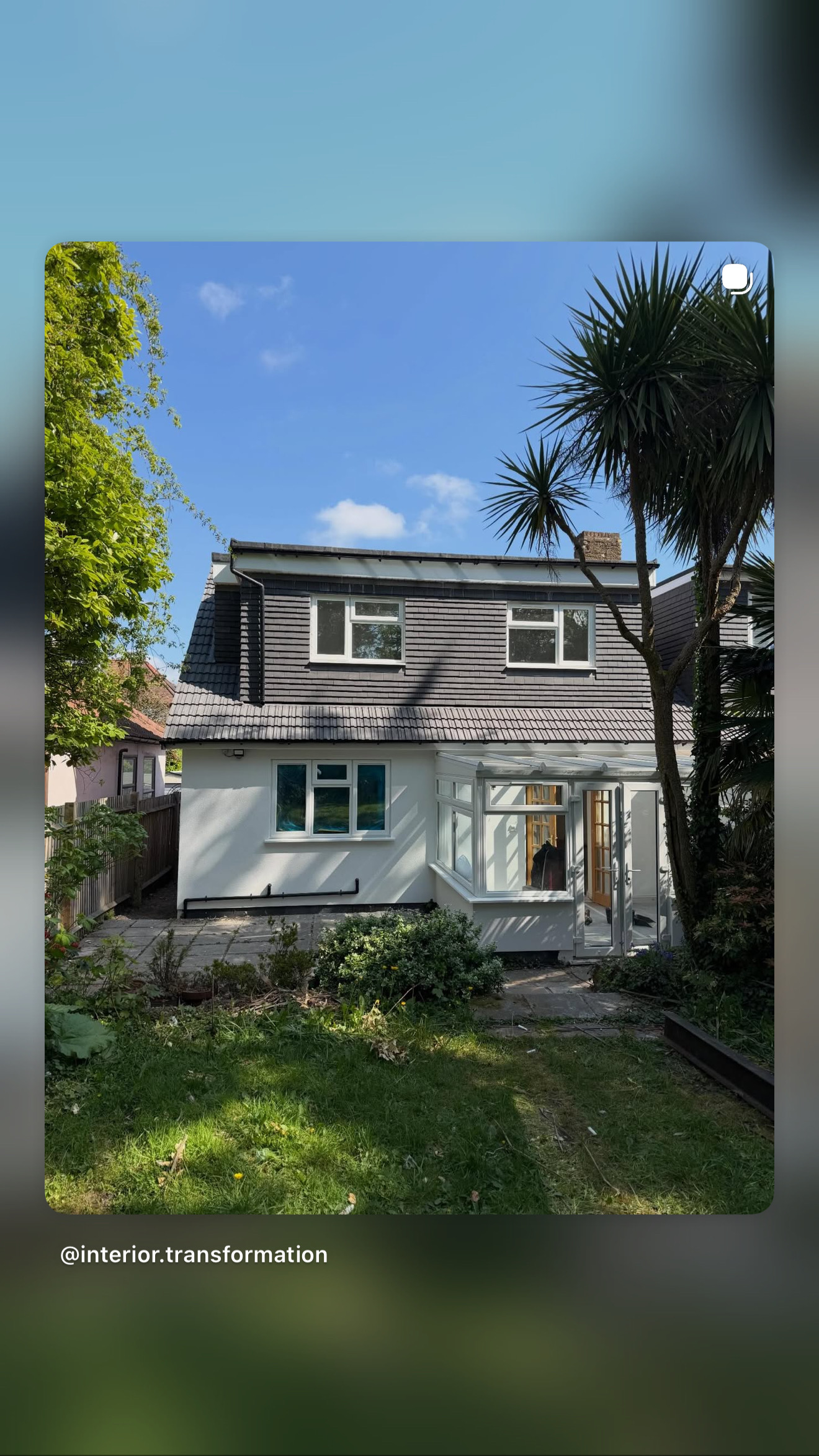 Completed rear dormer loft conversion