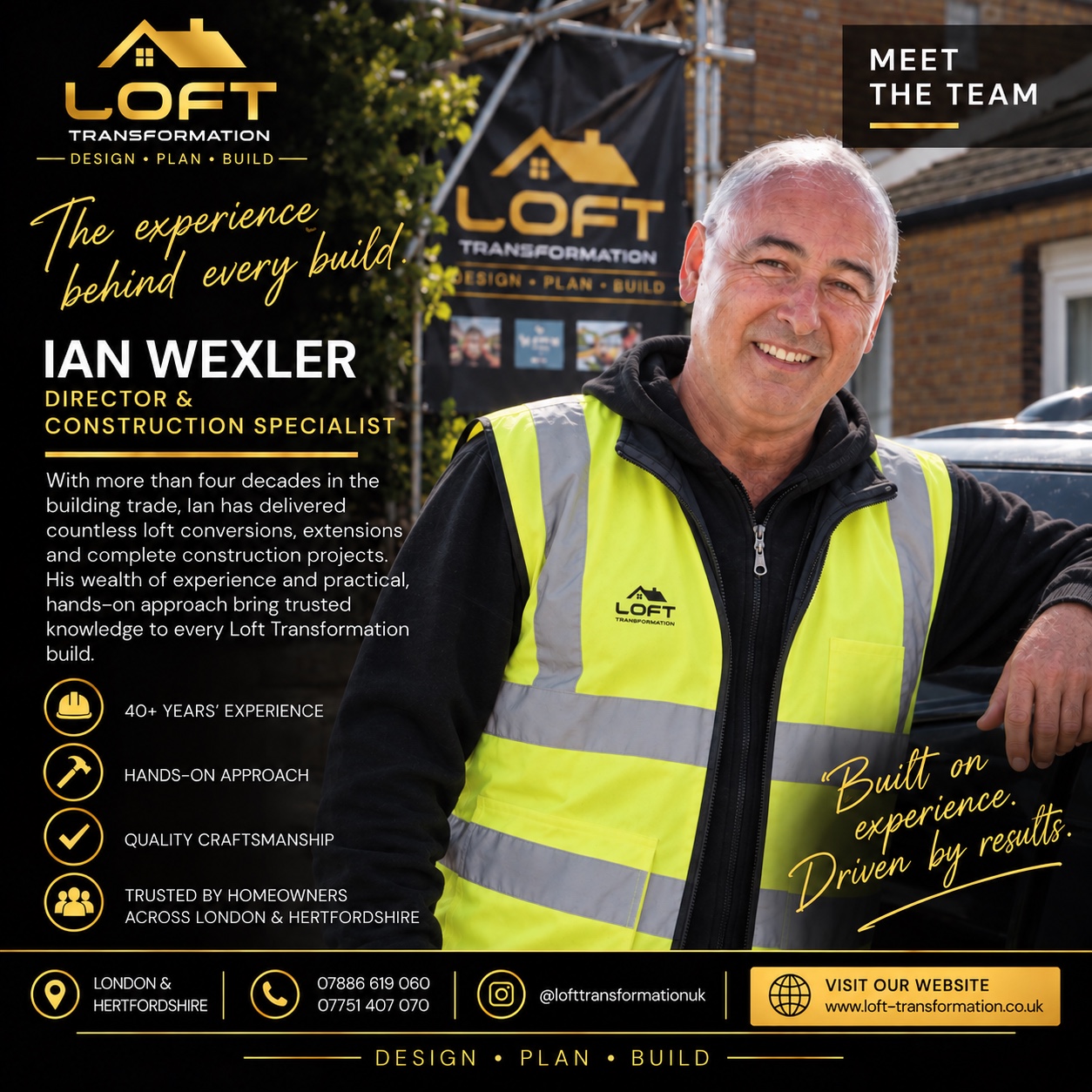 Ian Wexler, Director and Construction Specialist at Loft Transformation